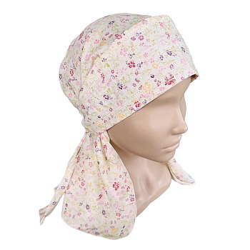 ГУ0086 Повойник (сорока) в русском стиле (белый)