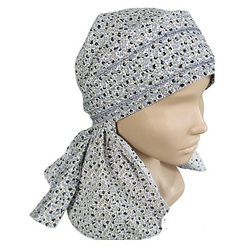 ГУ0078 Повойник (сорока) в русском стиле (белый)